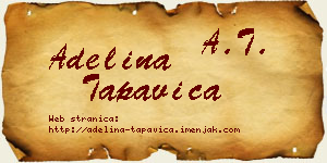 Adelina Tapavica vizit kartica